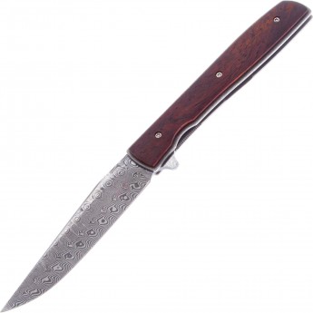 Нож BOKER PLUS URBAN TRAPPER COCOBOLO DAMASCUS BK01BO176DAM Нож BOKER PLUS URBAN TRAPPER COCOBOLO DAMASCUS BK01BO176DAM